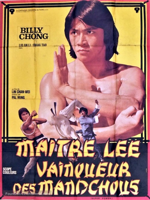 Wu zhuang yuan - French Movie Poster