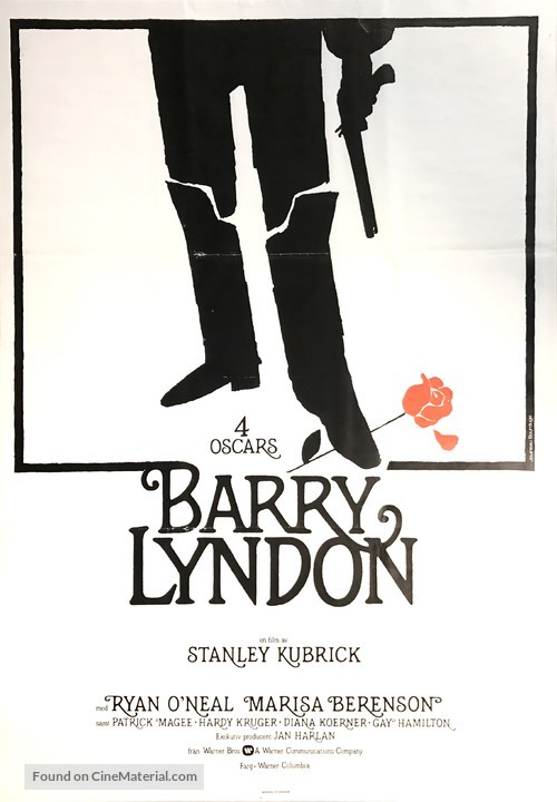 Barry Lyndon - Swedish Movie Poster