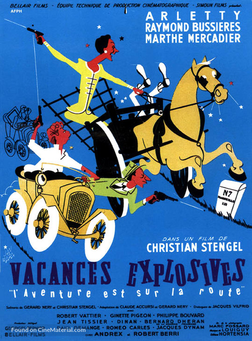 Vacances explosives! - French Movie Poster