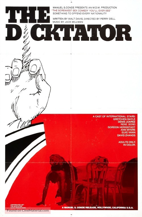 The Dicktator - Movie Poster