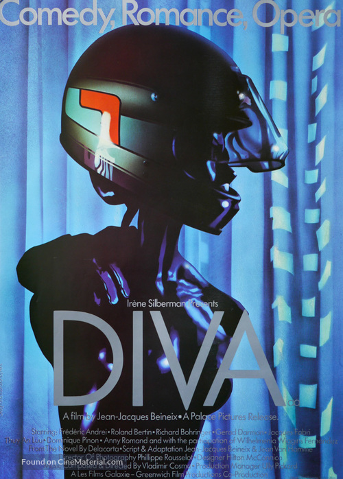 Diva - British Movie Poster