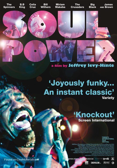 Soul Power - Dutch Movie Poster