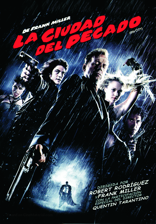 Sin City - Argentinian DVD movie cover