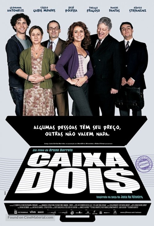 Caixa Dois - Brazilian Movie Poster