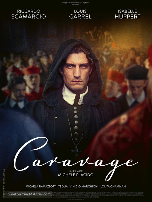L&#039;ombra di Caravaggio - French Movie Poster