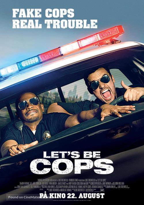 Let&#039;s Be Cops - Norwegian Movie Poster