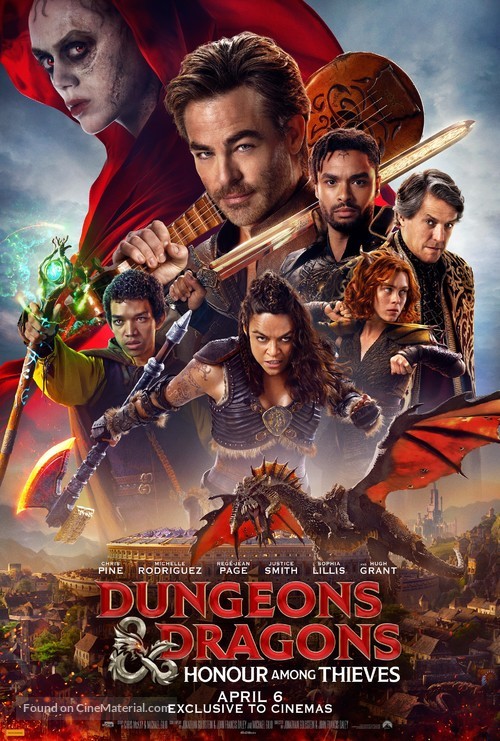 Dungeons &amp; Dragons: Honor Among Thieves - Australian Movie Poster