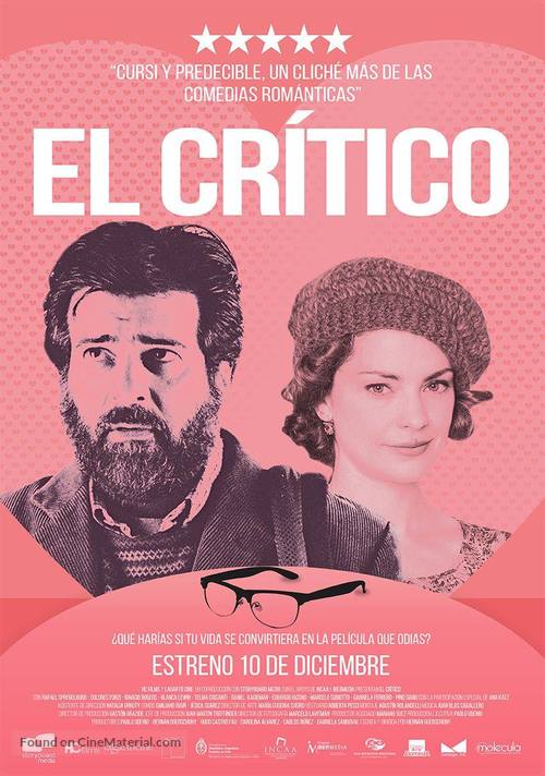 El cr&iacute;tico - Chilean Movie Poster