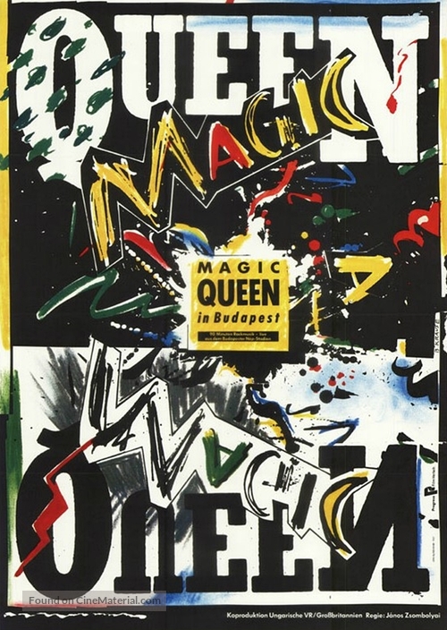 Var&aacute;zslat - Queen Budapesten - German Movie Poster