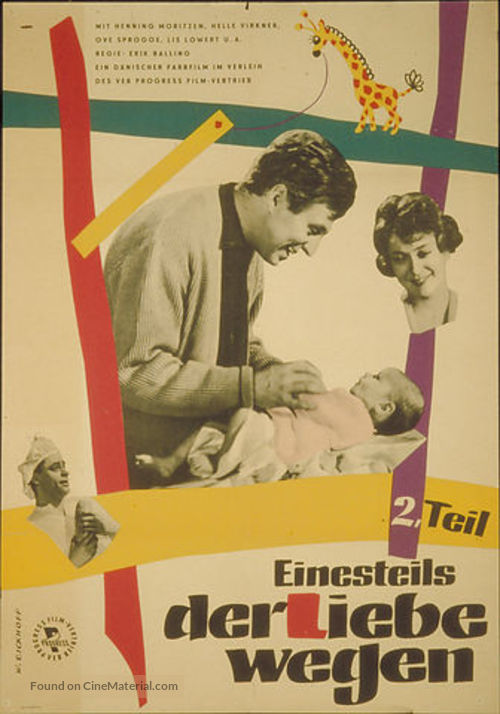 Poeten og Lillemor og Lotte - German Movie Poster