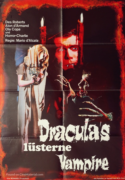 Guess What Happened to Count Dracula? - German Movie Poster