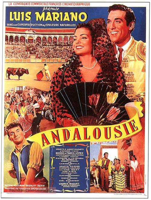 Andalousie - French Movie Poster