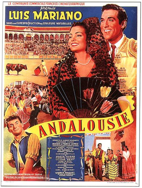 Andalousie - French Movie Poster