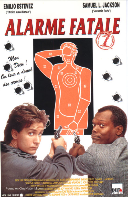 Loaded Weapon - French VHS movie cover