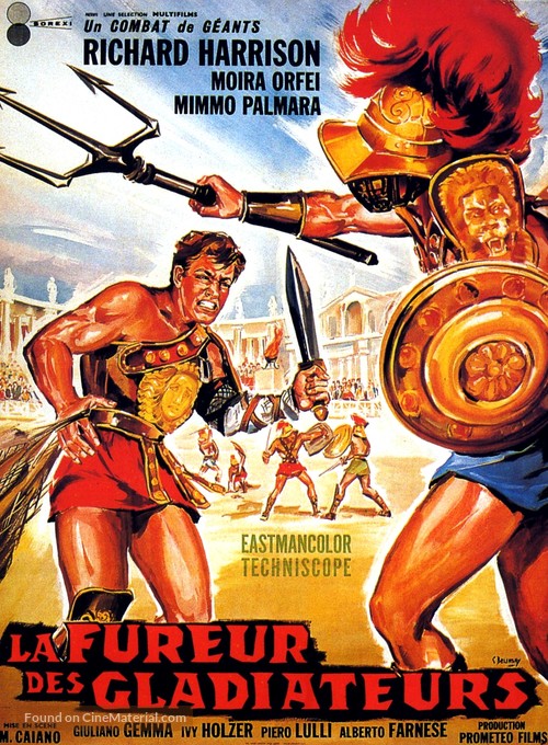 I due gladiatori - French Movie Poster