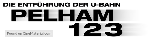 The Taking of Pelham 1 2 3 - German Logo