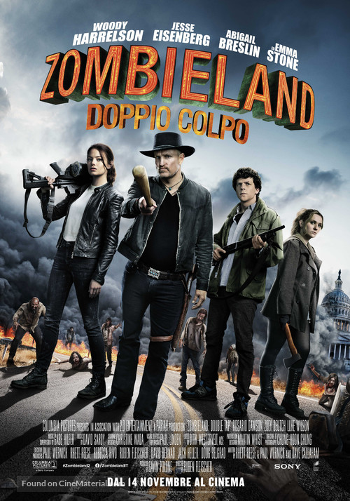 Zombieland: Double Tap - Italian Movie Poster