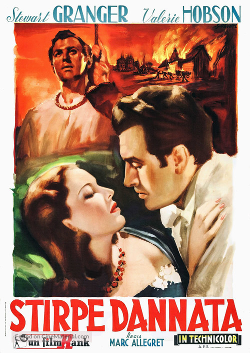 Blanche Fury - Italian Movie Poster