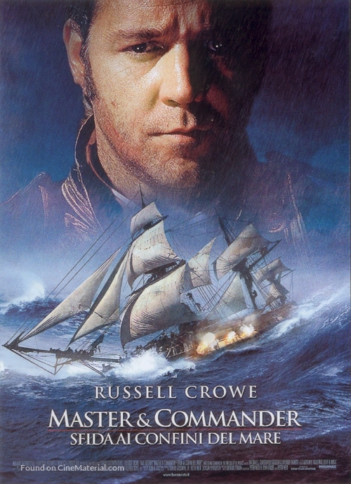 Master and Commander: The Far Side of the World - Italian Movie Poster