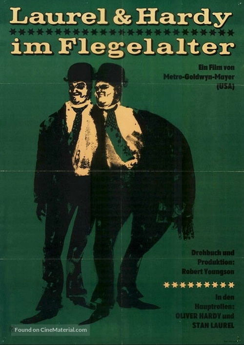 Laurel and Hardy&#039;s Laughing 20&#039;s - German Movie Poster
