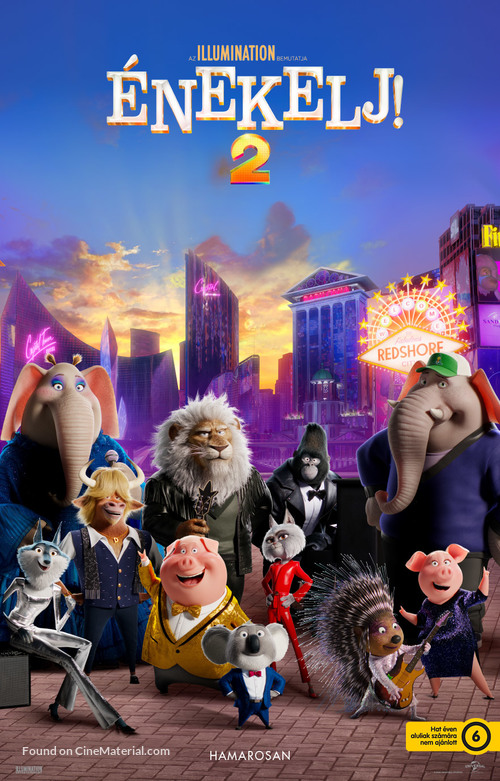 Sing 2 - Hungarian Movie Poster