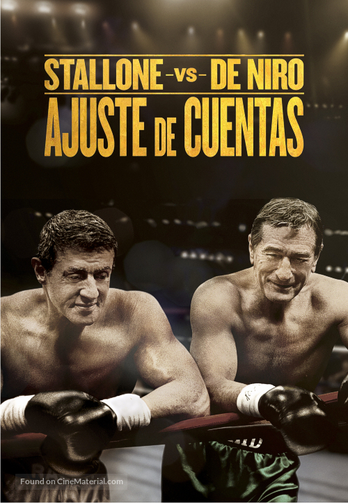 Grudge Match - Argentinian DVD movie cover