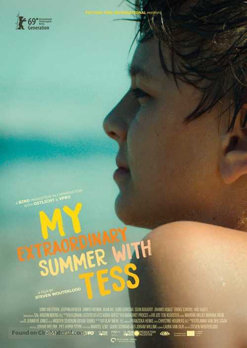 My Extraordinary Summer with Tess - Dutch Movie Poster