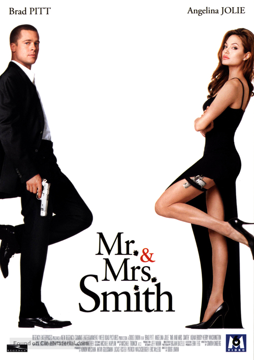 Mr. &amp; Mrs. Smith - French DVD movie cover