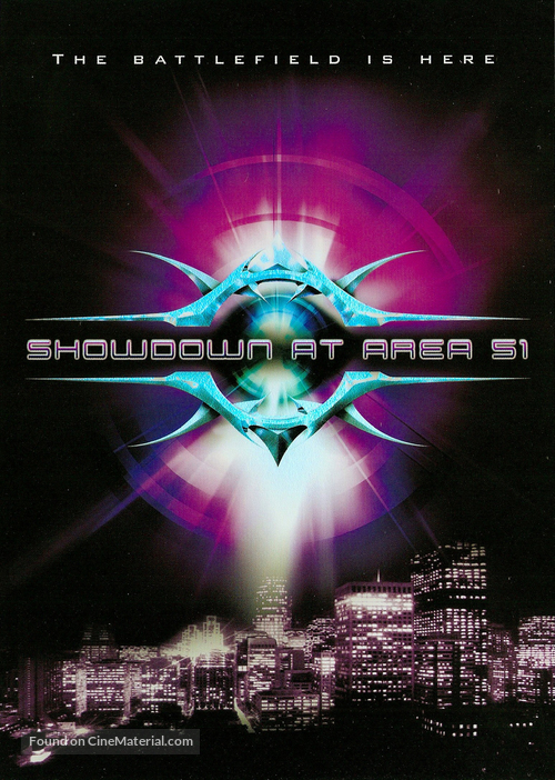 Showdown at Area 51 - DVD movie cover