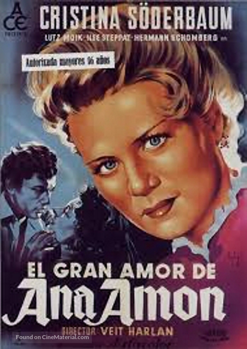 Hanna Amon - Spanish Movie Poster