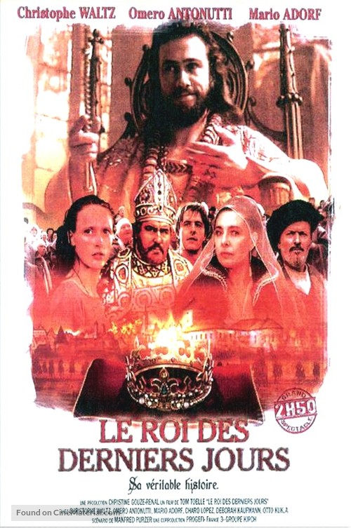 K&ouml;nig der letzten Tage - French DVD movie cover