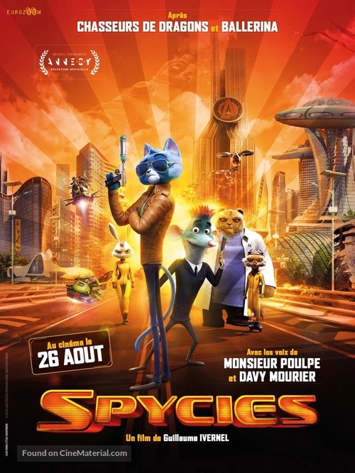 Spycies - French Movie Poster