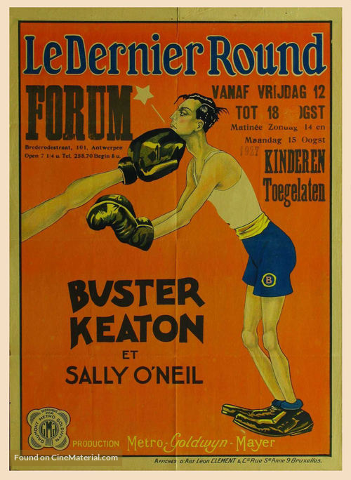 Battling Butler - Belgian Movie Poster