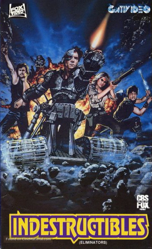 Eliminators - Argentinian VHS movie cover