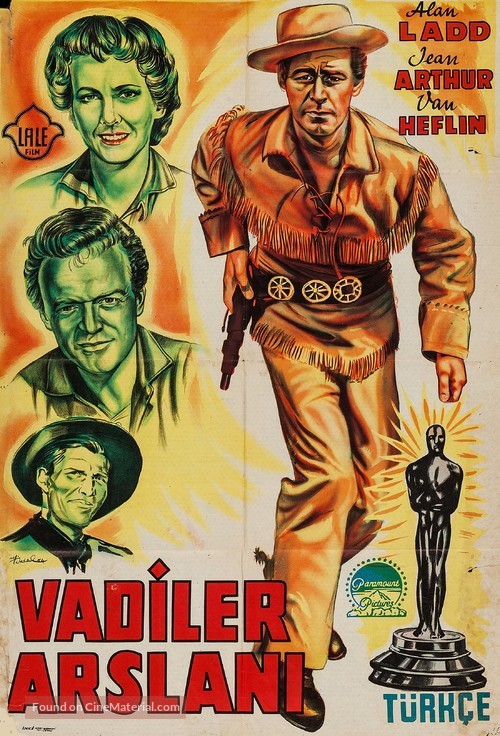 Shane - Turkish Movie Poster
