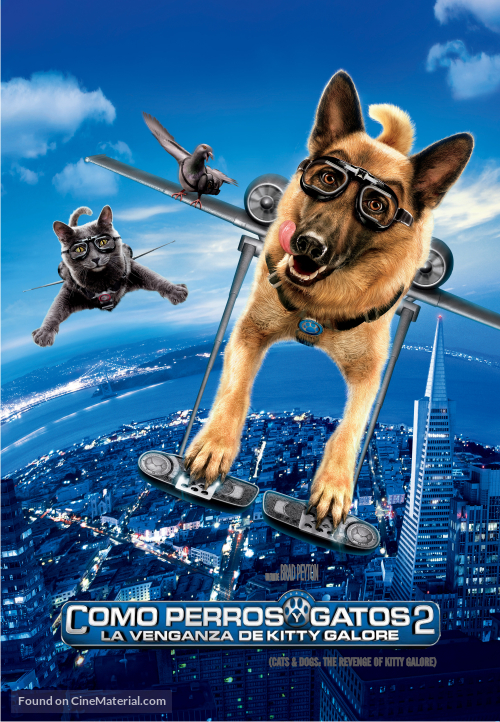 Cats &amp; Dogs: The Revenge of Kitty Galore - Argentinian Movie Cover