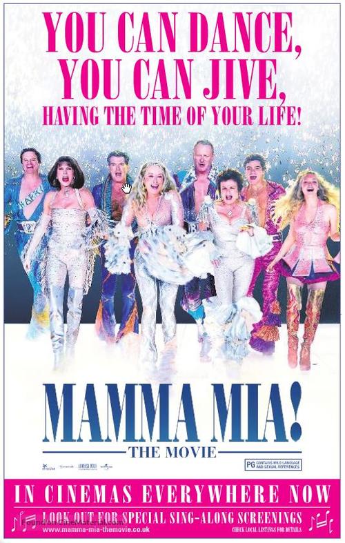 Mamma Mia! - British Movie Poster