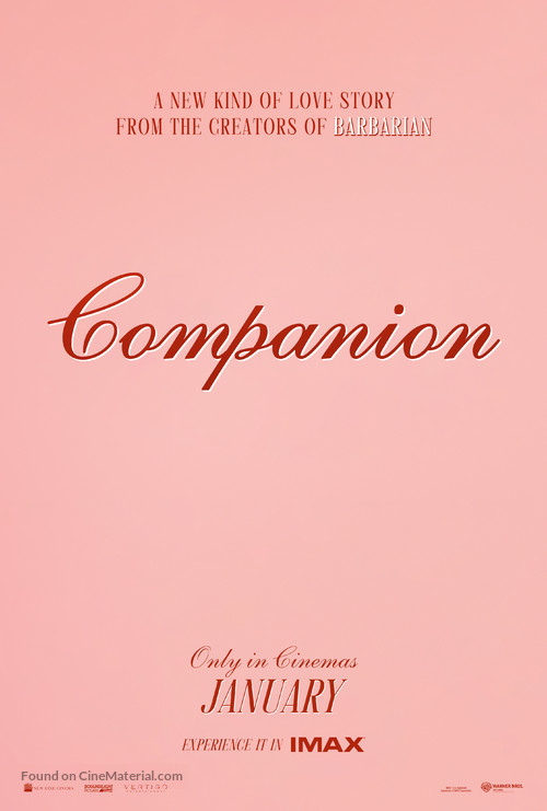 Companion - British Movie Poster