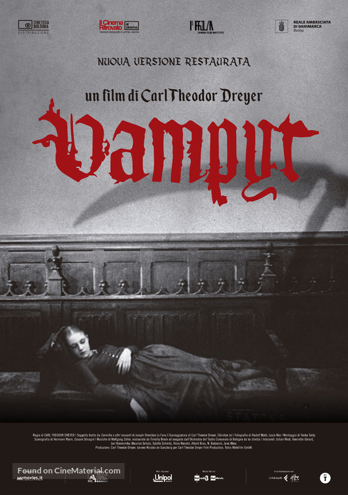 Vampyr - Der Traum des Allan Grey - Italian Movie Poster