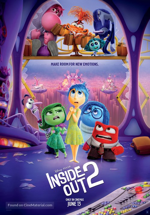 Inside Out 2 - Lebanese Movie Poster