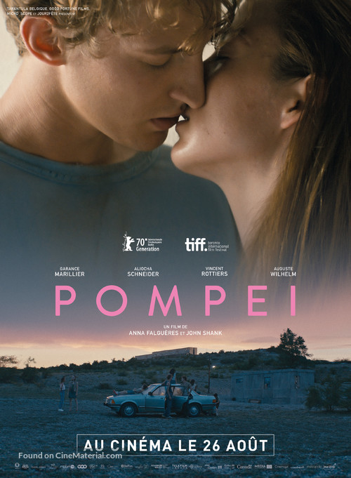 Pompei - French Movie Poster