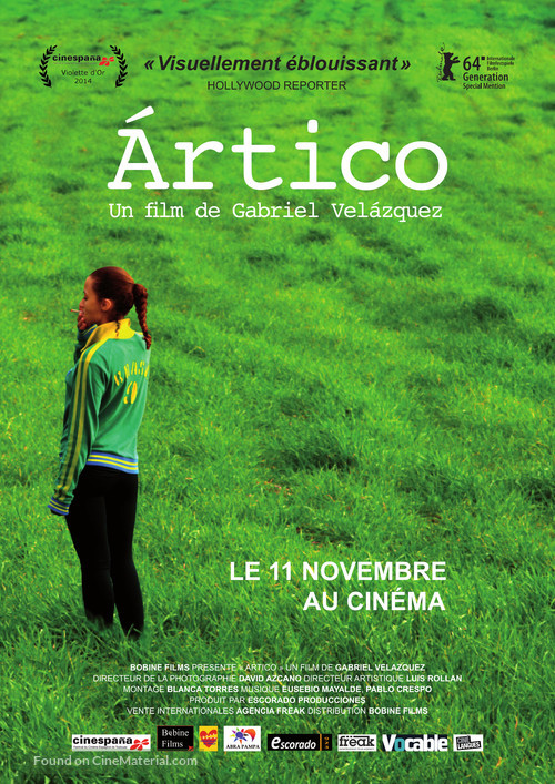 &auml;rtico - French Movie Poster