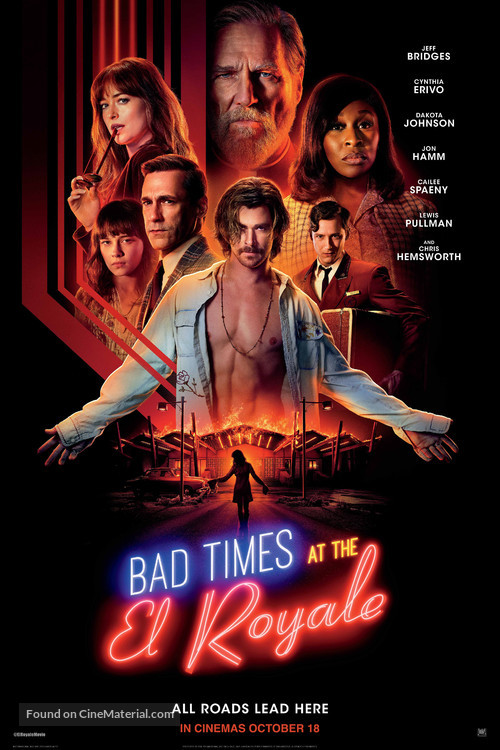 Bad Times at the El Royale -  Movie Poster