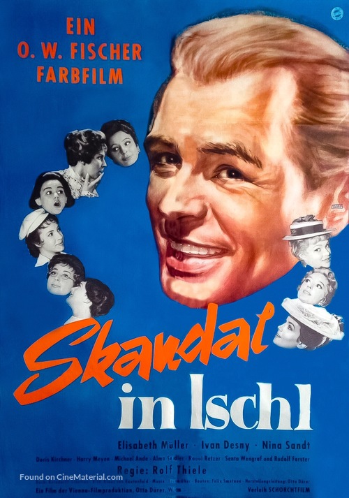 Skandal in Ischl - German Movie Poster