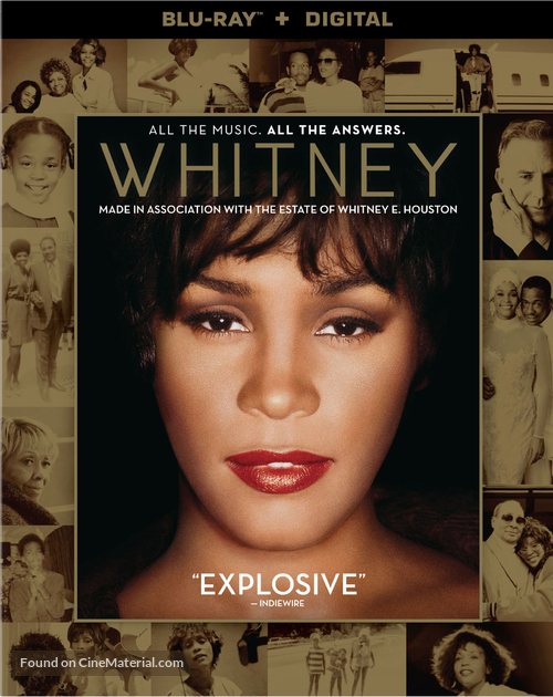 Whitney - Blu-Ray movie cover