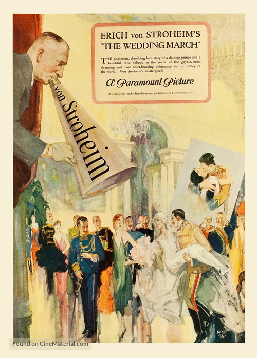 The Wedding March - poster