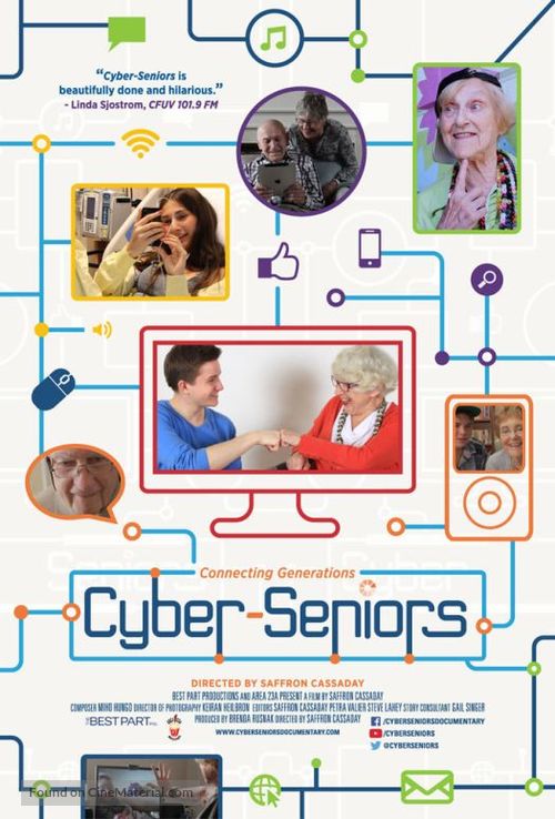 Cyber-Seniors - Canadian Movie Poster