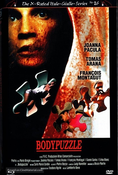Body Puzzle - German Blu-Ray movie cover