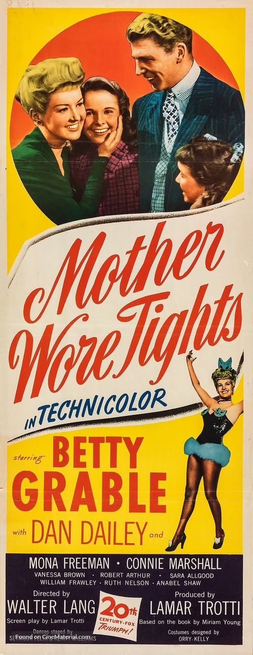 Mother Wore Tights - Movie Poster