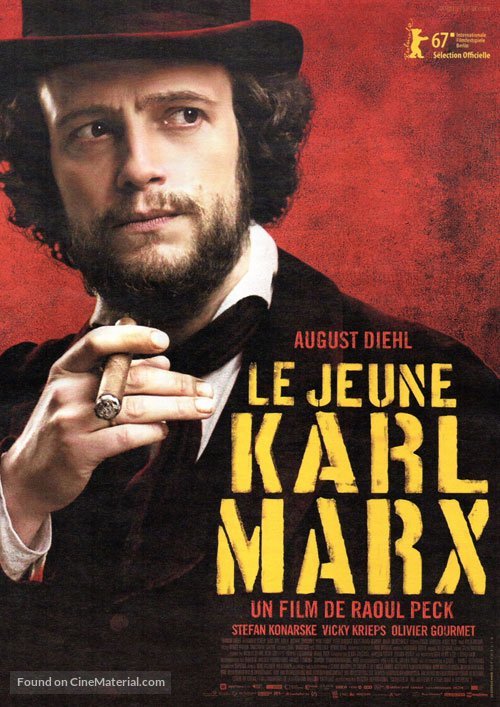 Le jeune Karl Marx - French Movie Poster